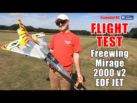 Freewing Mirage 2000C V2 Tiger Meet 80mm EDF Jet - PNP