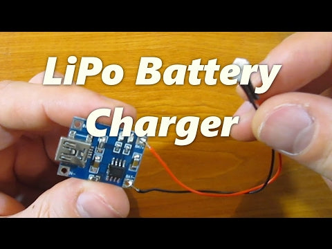 TP4056/TC4056 1A Li-Ion Lithium Battery Charging Module – Micro B USB