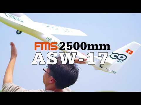 FMS 2500MM (98.4") ASW-17 PNP (PRE-ORDER, SHIPMENT LATE JUNE, 2020)