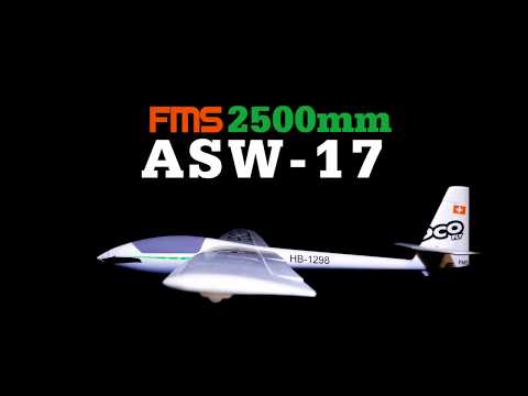 FMS 2500MM (98.4") ASW-17 PNP (PRE-ORDER, SHIPMENT LATE JUNE, 2020)