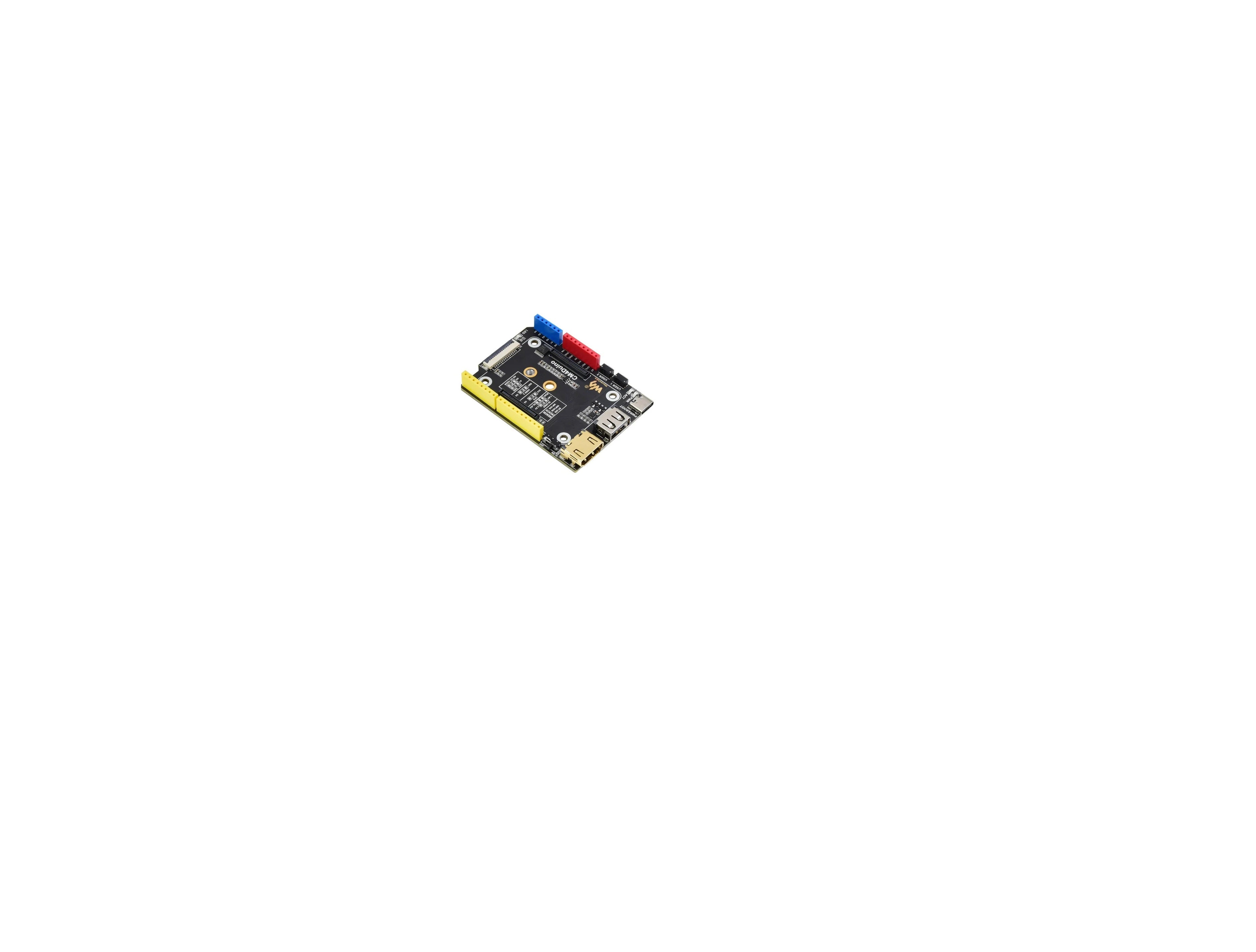 Waveshare Arduino Compatible Base Board For Raspberry Pi Compute Module 4, HDMI, USB, M.2 Slot