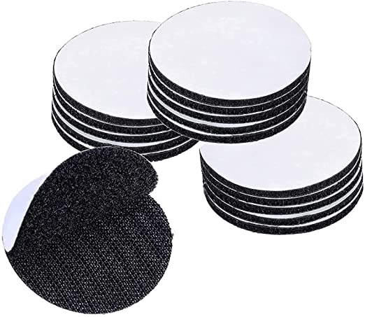 Velcro Tape Heavy Duty Double Sided Round Pack Of 4Pc