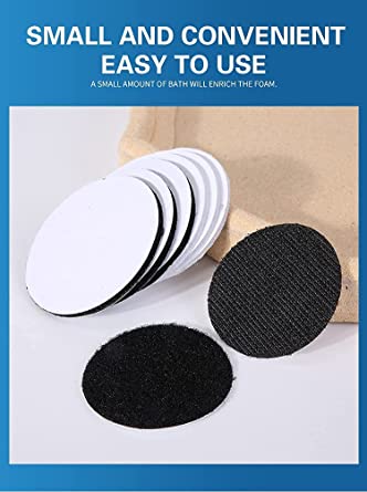 Velcro Tape Heavy Duty Double Sided Round Pack Of 4Pc