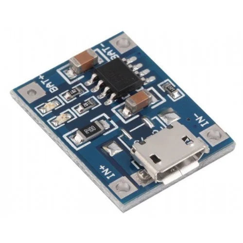 TP4056/TC4056 1A Li-Ion Lithium Battery Charging Module – Micro B USB
