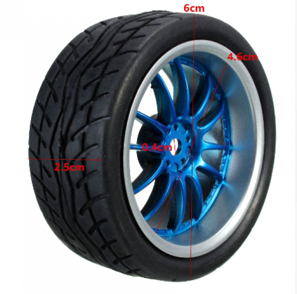 RC CAR BUGGY TYRES 1/10 SCALE